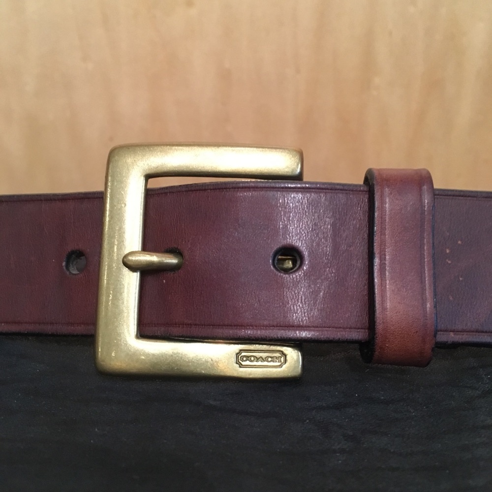 🌲COACH LEATHER BELT🌲